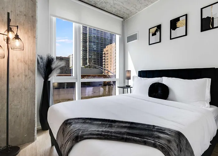 Apartamento South Loop Rooftop With In And Out Parking 6 *
