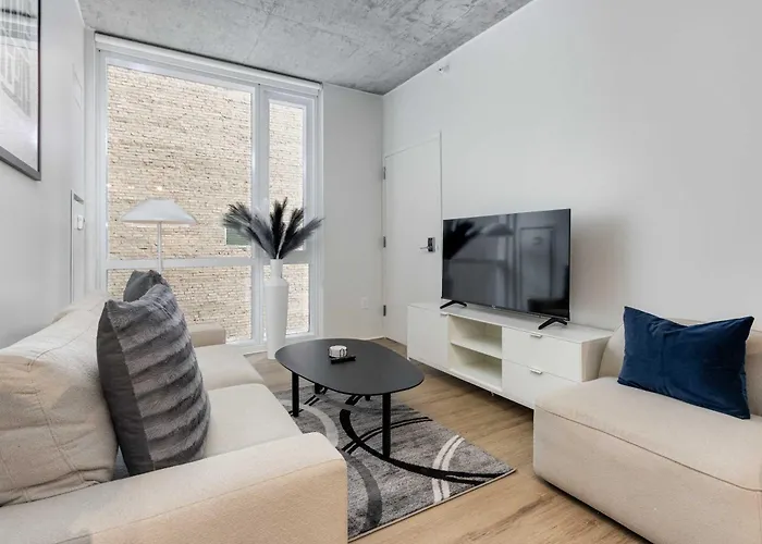 Apartamento South Loop Rooftop With In And Out Parking 6 *