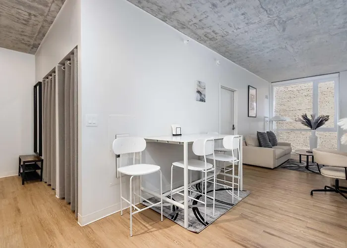 Apartamento South Loop Rooftop With In And Out Parking 6 *