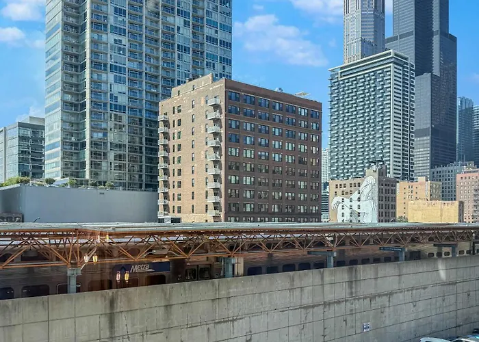 Apartamento South Loop Rooftop With In And Out Parking 6 Chicago